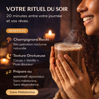 SOMIA - Rituel de récupération nocturne - Cacao Chocolat