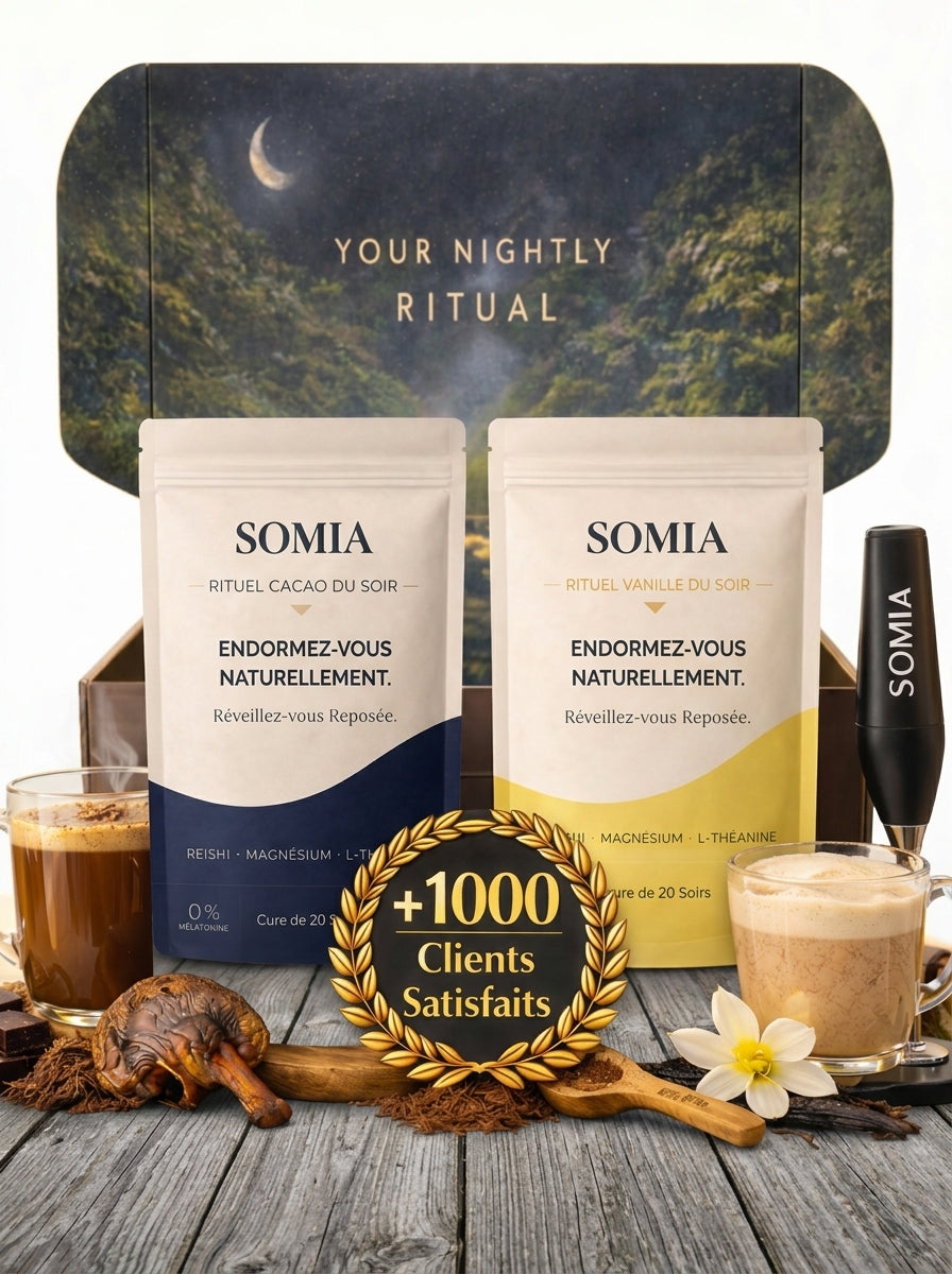SOMIA - Rituel de récupération nocturne - Cacao Chocolat
