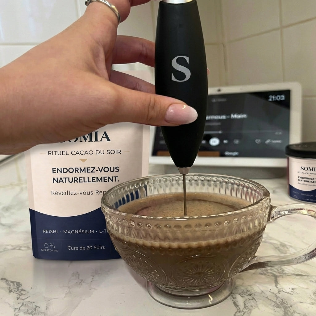 SOMIA - Rituel de récupération nocturne - Cacao Chocolat
