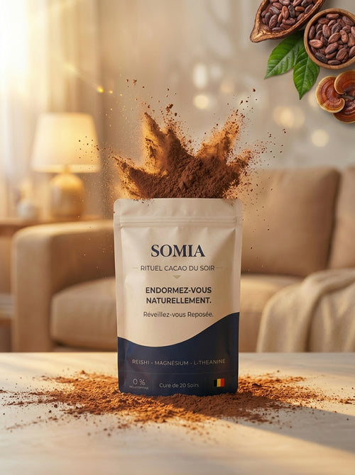 SOMIA - Rituel de récupération nocturne - Cacao Chocolat